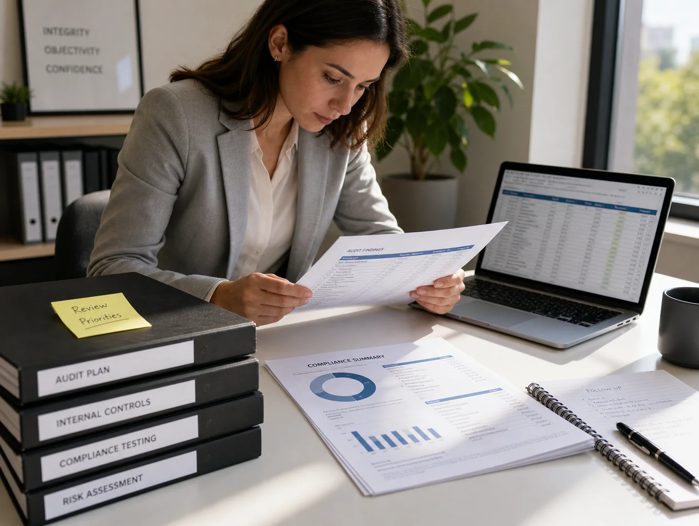 Professional logistics documentation and compliance paperwork